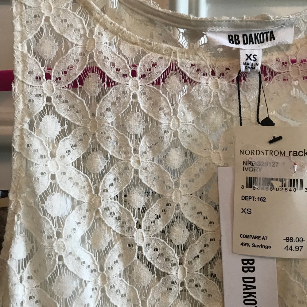 Brand new white lace summer dress